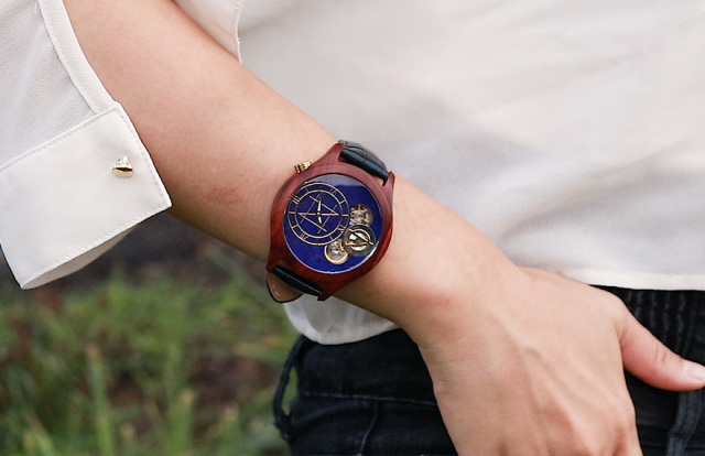 DOUBLE MOVEMENT MODEL ダブルムーブメントモデル／ラピスラズリ 45mm  