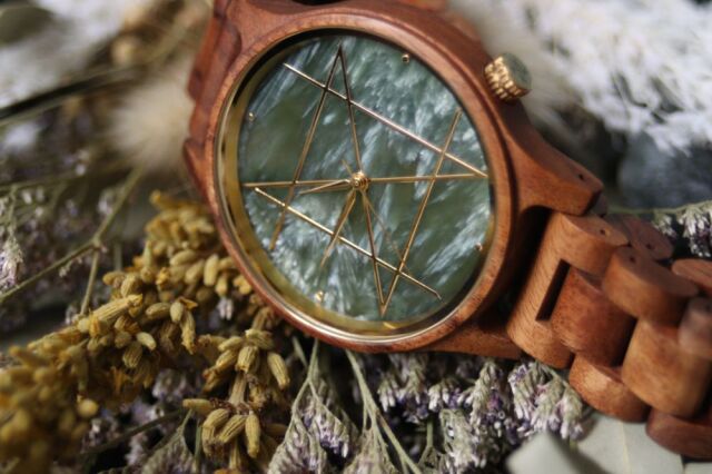 Quartz Model / Seraphinite Natural Acacia Band NOZ natural