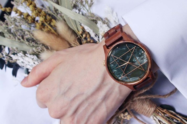 Quartz Model / Seraphinite Natural Acacia Band NOZ natural