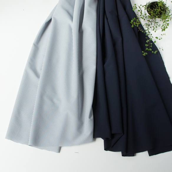 【布帛】機能性素材COOLMAX サッカーストレッチ（ストライプのみ）　オーダーカット