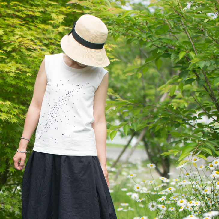 【プレゼントパターン】バインダー風天竺タンクT