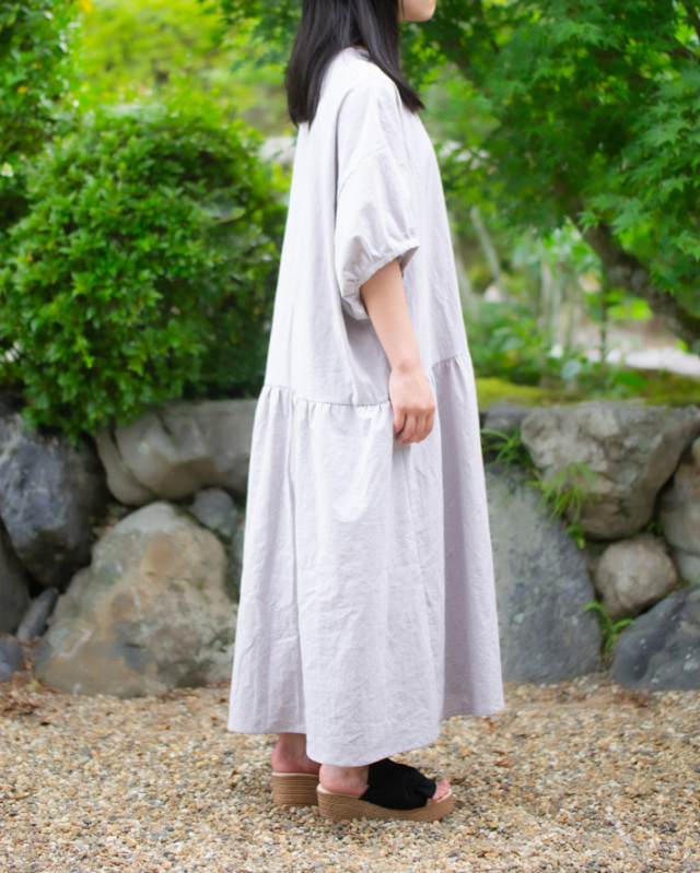 ☆再入荷☆【型紙・生地キット】ゆるりらで作る・ゆるドルマン和みの