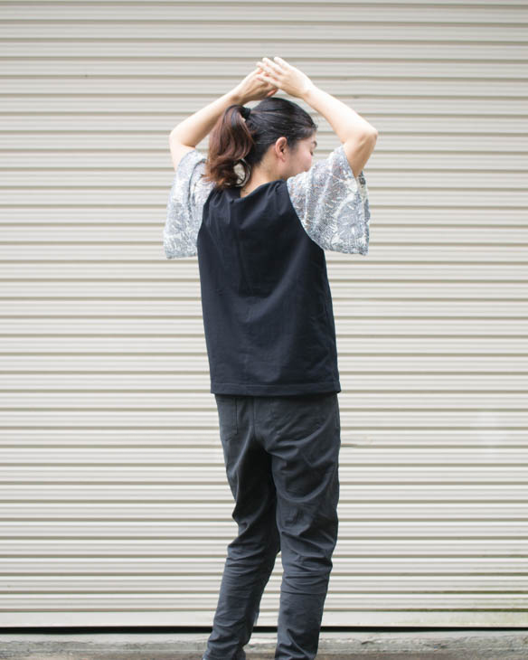 ☆完売御礼☆【型紙・生地キット】エレガントなレース 使いが涼しい  