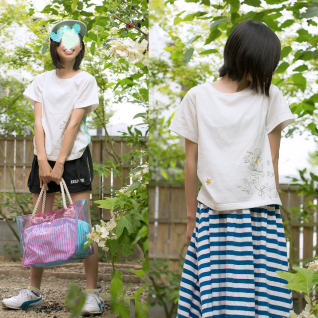 【型紙】ラクTシャツ