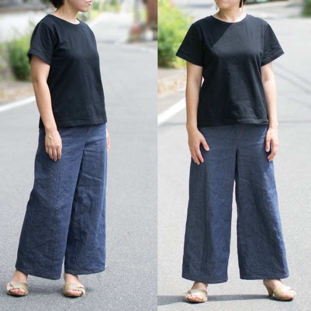 【型紙】ラクTシャツ