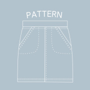 【有料パターン】キッズ・セミタイトニットスカート