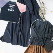 【ニット】40/2 クラシック天竺（青味のあるチャコールグレー）　オーダーカット