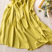 【こだわりニット】ゆるっとふわふわやわらかラフィー天竺（若草色）オーダーカット