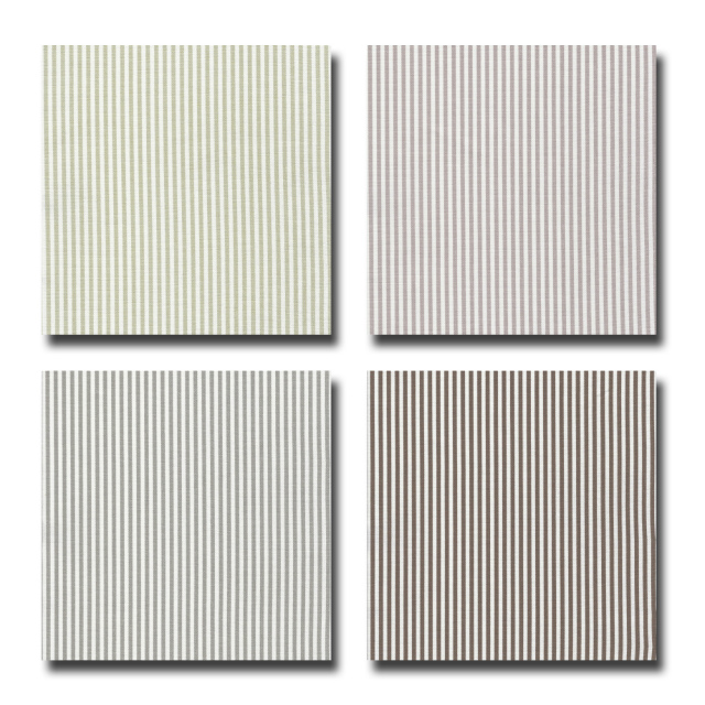 1m単位切り売り オックス プリント 大人カラーの約3mm幅ストライプ 4色あります 生地 布 コットン ストライプ 布地 北欧 北欧風 入園 男の子 女の子 くすみカラー シンプル おしゃれ