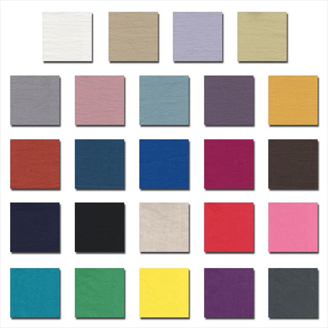 1m単位切り売り 綿麻キャンバス トリプルワッシャー加工2 24色あります コットン リネン