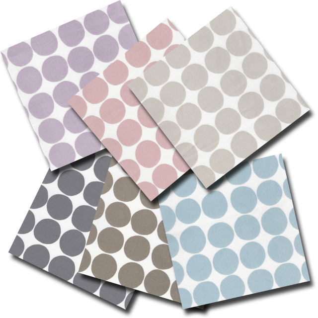 1m単位切り売り オックス プリント 約4cmくすみカラーのドットたち 6色あります くすみカラー 生地 布 布地 水玉 ドット ドット柄 北欧 北欧風 かわいい おしゃれ ニュアンスカラー 柄 オックス生地 男の子 女の子 セール