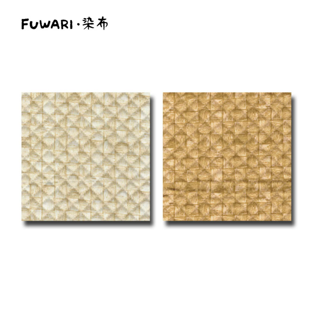 1m単位切り売り オックス キルティング FUWARI・染布オリジナル NEWバスケット くるみカゴ 小マス目 全針 2色あります 生地 布 キルト キルト生地 入学 男の子 シンプル おしゃれ 女の子 バスケット カゴ 綿