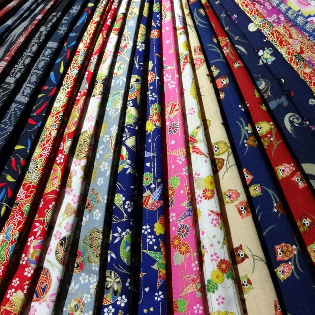 和柄プリント生地 布人本店