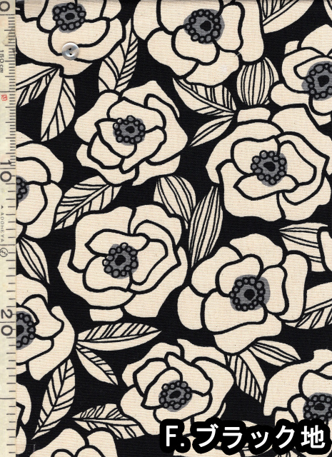 FUWARI・染布 シリーズ 1m単位切り売り オックス プリント アート