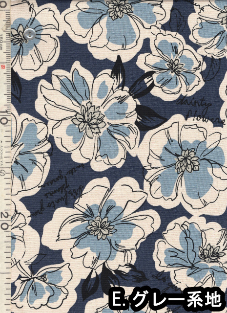 fuwari 様 FUWARI・染布 シリーズ 1m単位切り売り オックス プリント