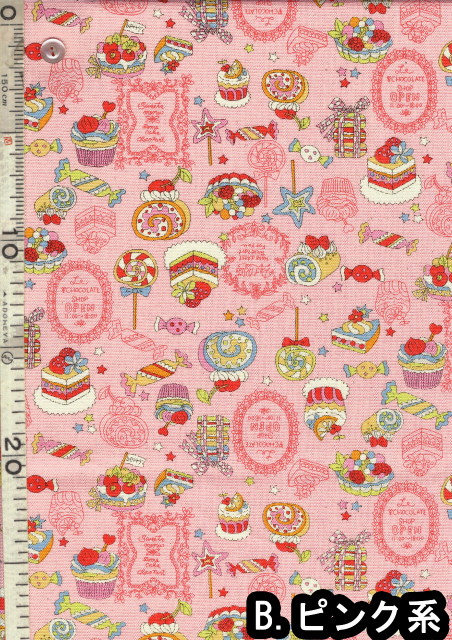 女の子系  生地一覧② 女の子系 生地一覧②