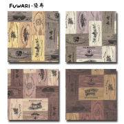 FUWARI・染布 シリーズ 1m単位切り売り オックス プリント ワイン木箱 4色あります 生地 布 布地 木目調 英字 アルファベット 男の子 女の子 おしゃれ セール 北欧 北欧風 北欧調 北欧柄 北欧柄生地 オックスフォード生地