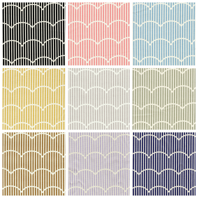 1m単位切り売り オックス プリント ストライプ マウンテン 約4mm幅ストライプ 7色あります 生地 布 北欧 北欧柄 北欧風 北欧風柄 北欧調 北欧調柄 ストライプ ストライプ柄 綿