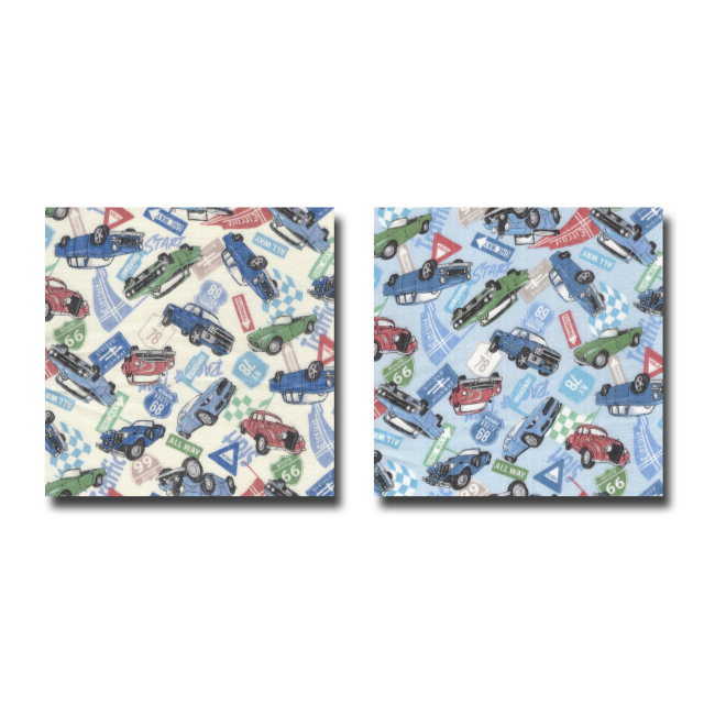 1m単位切り売り オックス プリント クラシックカー 2色あります 生地 布 布地 車 自動車 アメ車 かっこいい おしゃれ 柄 セール オックスフォード