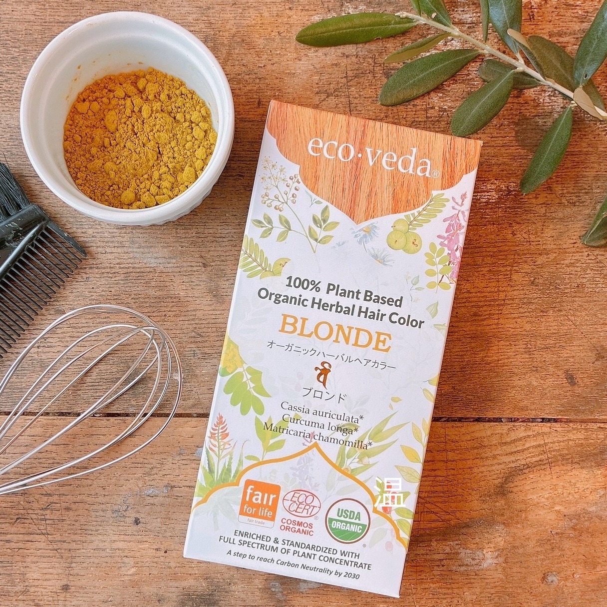 エコヴェーダ ヘナ オレンジ ecoveda オーガニックハーバルヘア