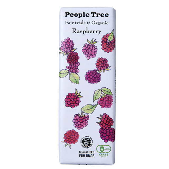 PeopleTree【フェアトレード　チョコレート　ラズベリー】50g