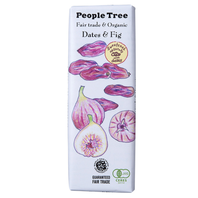 PeopleTree【フェアトレード　チョコレート　デーツ＆フィグ】50g