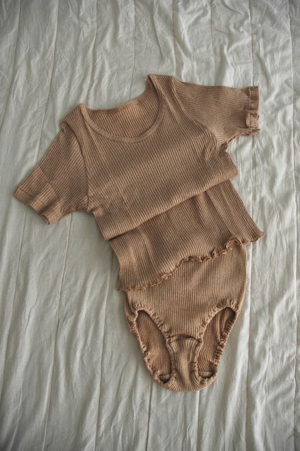 オーガニックコットン　リブ