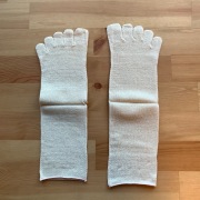 大法紡績【冷えとり靴下　五本指靴下シルク＆コットン】