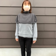 大法紡績【ポンチョケープ（首と肩を温める）（商品名おじぞーちゃん）】