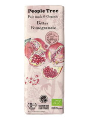 PeopleTree【フェアトレード　チョコレート　ビターザクロ】50g