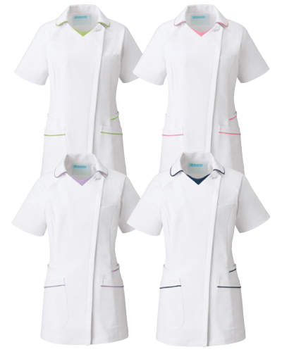 074 22 23 24 28 レディススクラブ Kazen 白衣 看護衣 介護服 エステウェア 受付事務服の通販ショップ ナースウェアドットコム