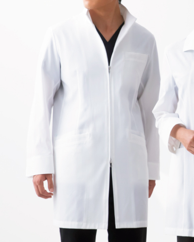 113-90　メンズハーフコート ジップアップ　KAZEN カゼン