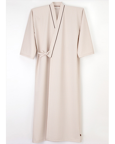 FG-1510　患者衣　浴衣型　ナガイレーベン　(nagaileben)