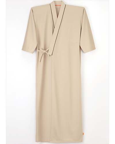 MG-1520　患者衣　ゆかた型　ナガイレーベン　(nagaileben)