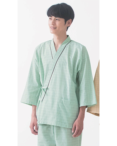 287　患者衣(甚平型)男女兼用　KAZEN・カゼン（上下別売り）