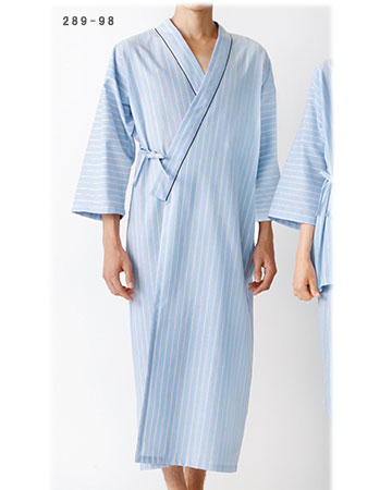 289-98　患者衣ガウン男女兼用　KAZEN・カゼン