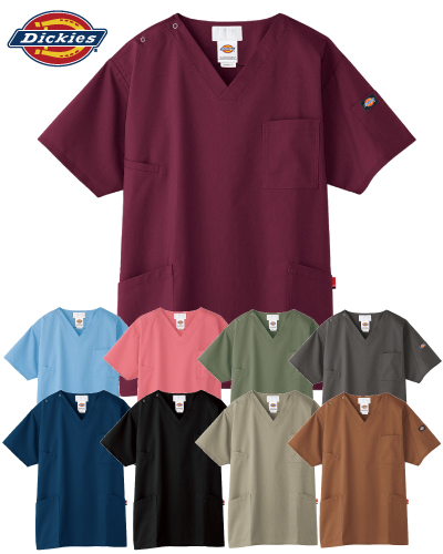 7033SC FOLKxDickiesスクラブ 男女兼用 ナースウェアドットコム