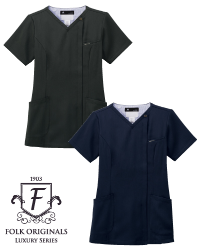 7082SC　レディスジップスクラブ　FOLK ORIGINALS(フォーク)