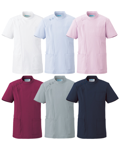 762　男女兼用ジャケット半袖　KAZEN・カゼン