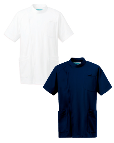 982　KAZEN(カゼン)　メンズジャケット半袖　4D FITT(動体裁断)