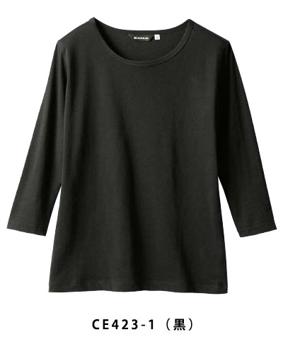 CE423-1　Tシャツ（男女兼用・８分袖）　住商モンブラン