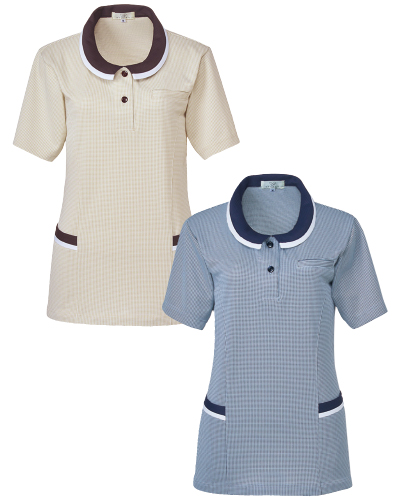 CR189　レディスニットシャツ　キラク（KIRAKU）