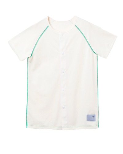 CV100 半袖前開き肌着 トンボ　キラク