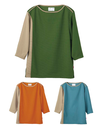 CV305 前開き検診用シャツ キラク(KIRAKU)