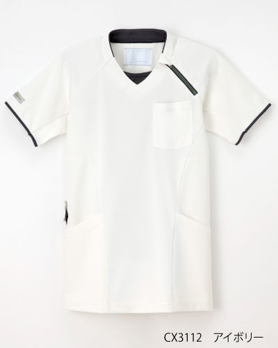 CX-3112　ナガイレーベン　ナハル　ニットシャツ（男女兼用）