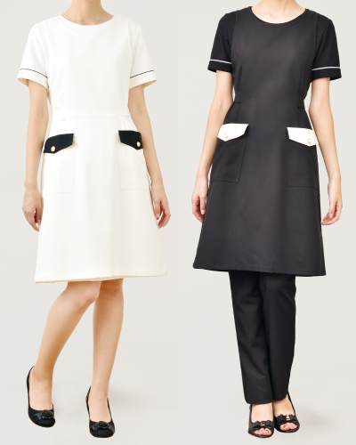 E-3082　エプロン　ELEFEE(エレフィー)