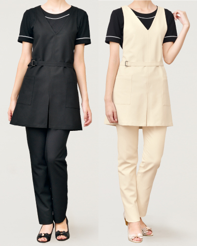 E-3089　エプロン　ELEFEE(エレフィー)