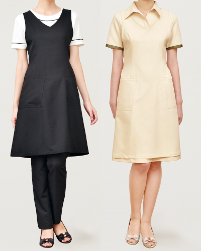 E-3097　エプロン　ELEFEE(エレフィー)