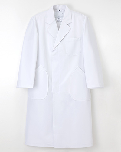 HK-11　ナガイレーベン(nagaileben)ホスパーニット　メンズ診察衣シングル型