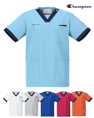 HS-8150 8151 8152 8153 8154 8155 男女兼用プルオーバースクラブ Raffiria(ラフィーリア) オンワード(ONWARD)